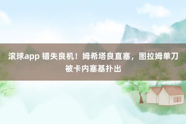 滚球app 错失良机！姆希塔良直塞，图拉姆单刀被卡内塞基扑出